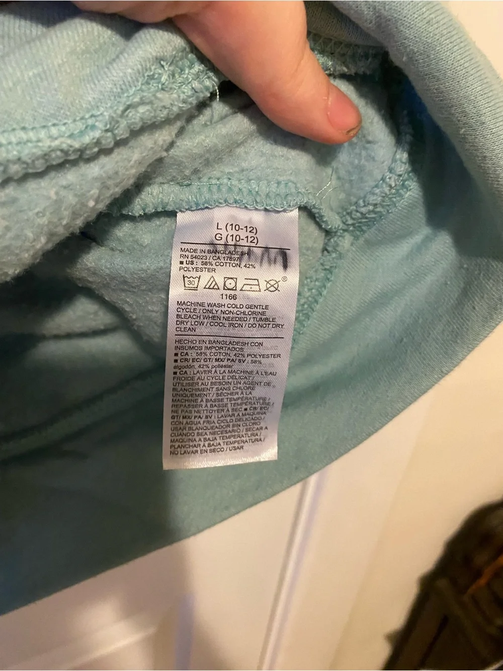 Old Navy Kids Hooded Zip Jacket - Seafoam Green
